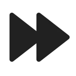 Fast Forward SVG Icon